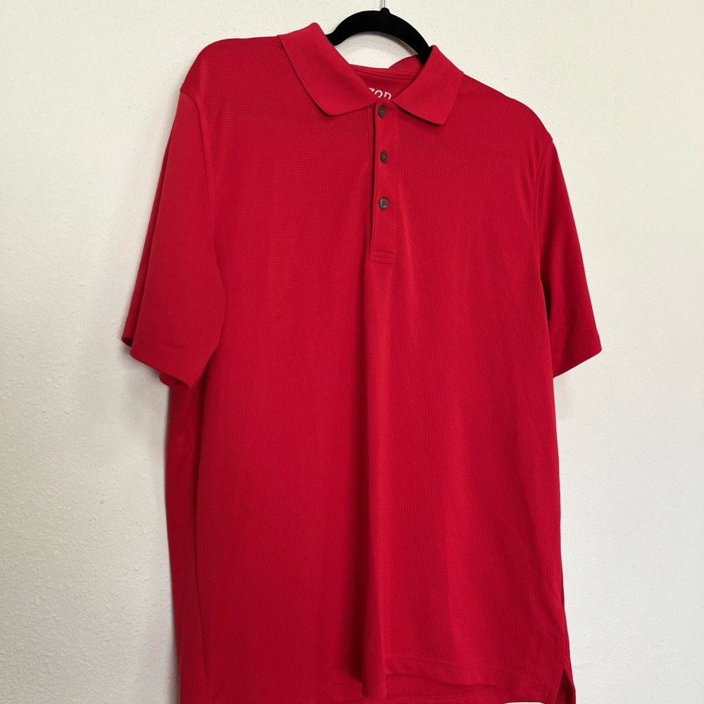 Men’s IZOD Vibrant Red Golf Polo Shirt